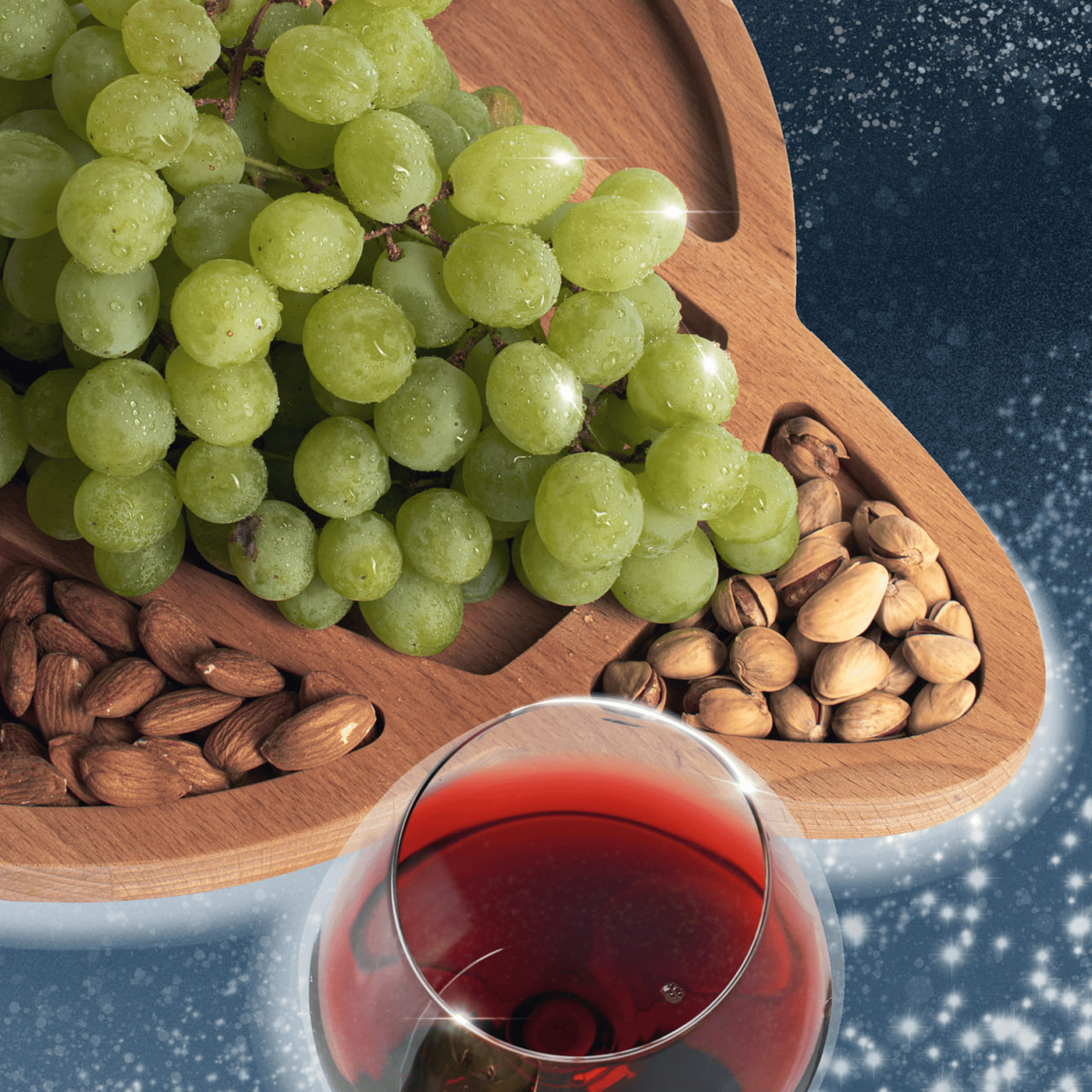 Менажница в форме логотипа